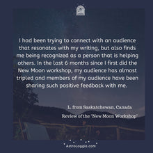 Load image into Gallery viewer, Working with the New Moon