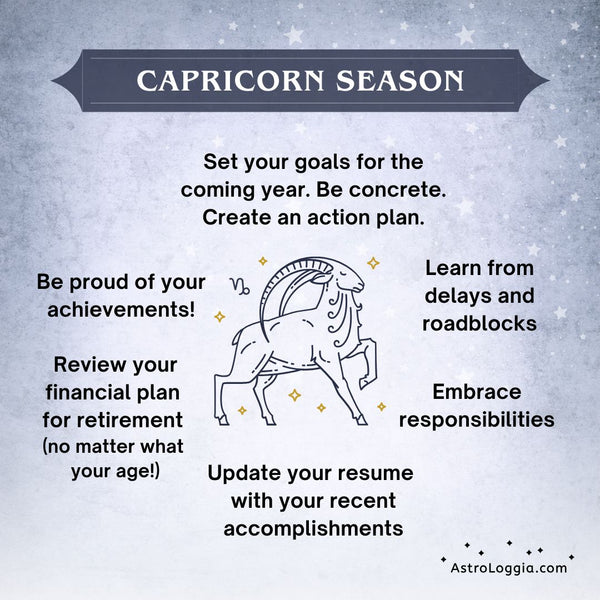 Capricorn Season: 5 Things to Try