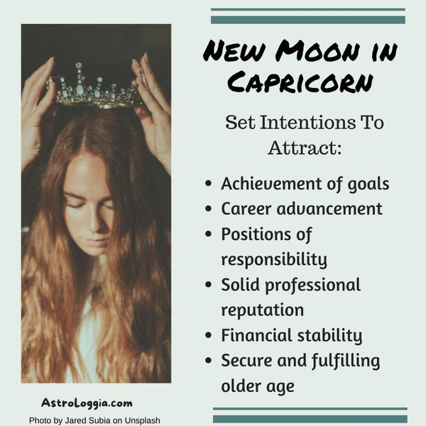 New Moon in Capricorn, January 2024