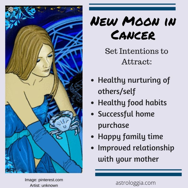 New Moon in Cancer: July 2023