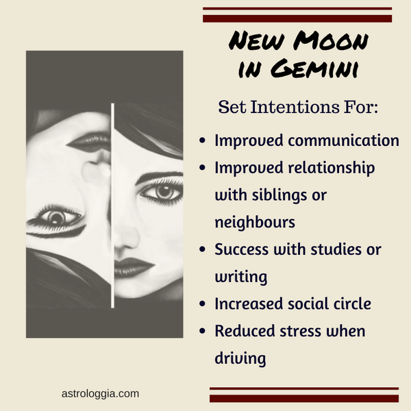 New Moon in Gemini:  June 2023