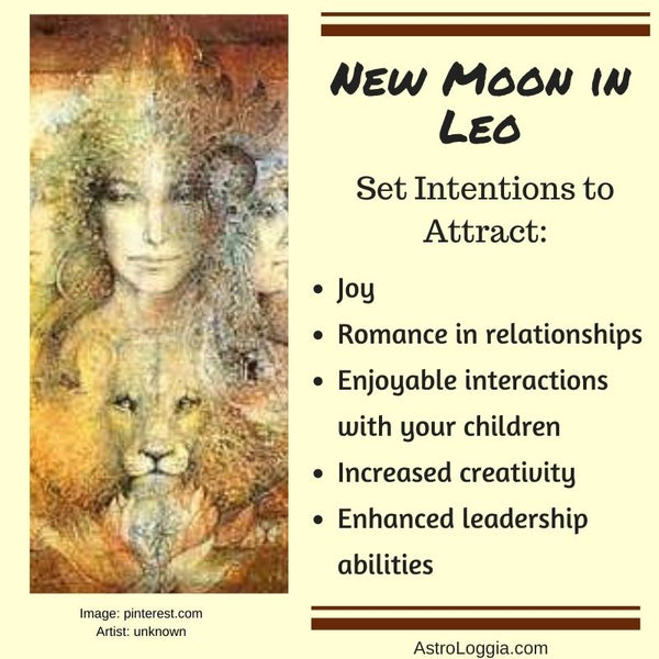 New Moon in Leo: August 2023