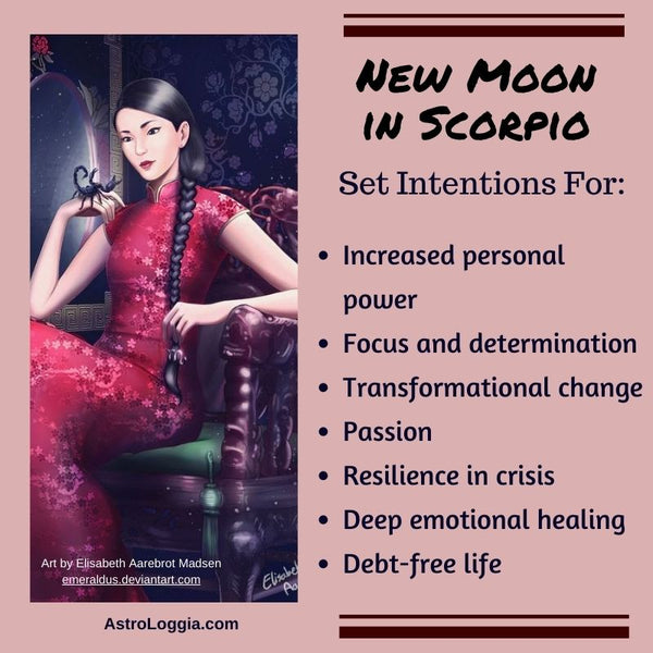 New Moon in Scorpio, October 2022