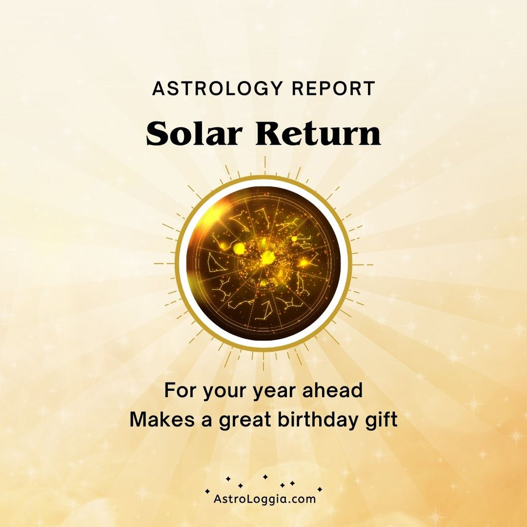Solar Return (Birthday) Astrology Report
